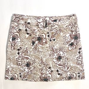 White Stag Skort - Women’s Sz. 12 White and Brown